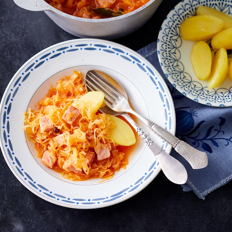 Sauerkrauttopf (Bigos) Rezept | WW Deutschland Sauerkrauttopf (Bigos) Rezept | WW Deutschland