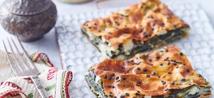 Börek mit Spinatfüllung