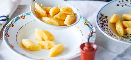 Polnische Gnocchi (Kopytka)