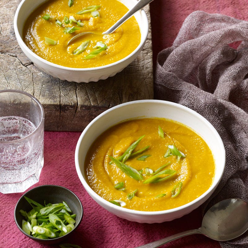 Photo de Soupe aux carottes et à la pomme au cari par WW