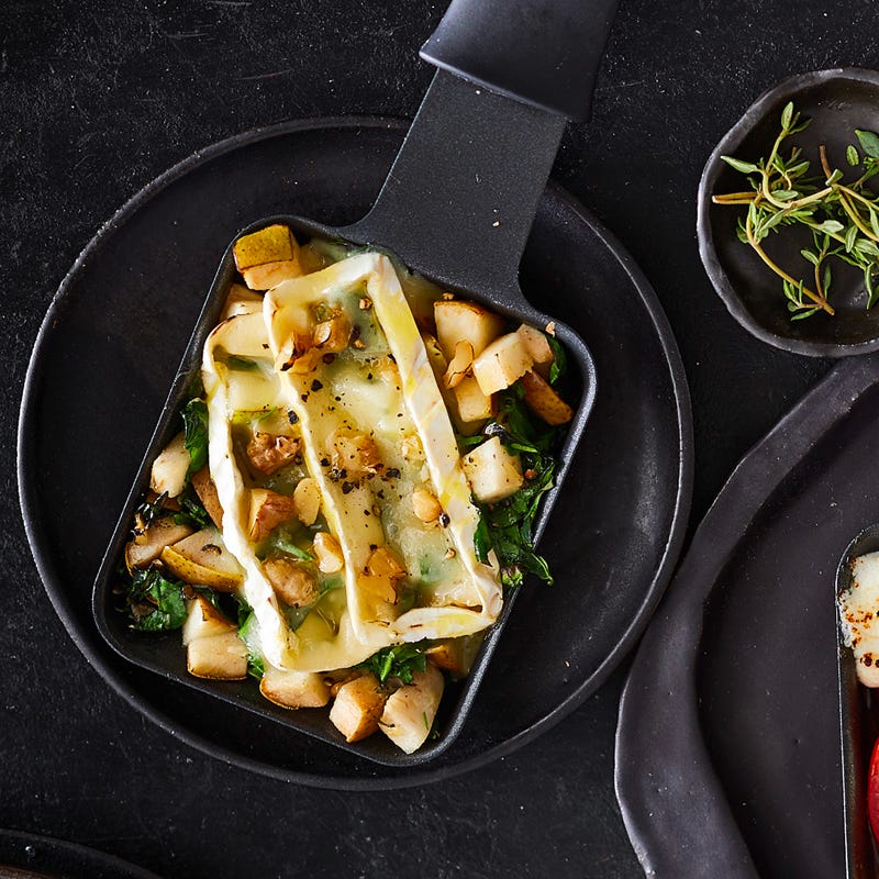 Spinat-Camembert-Raclette