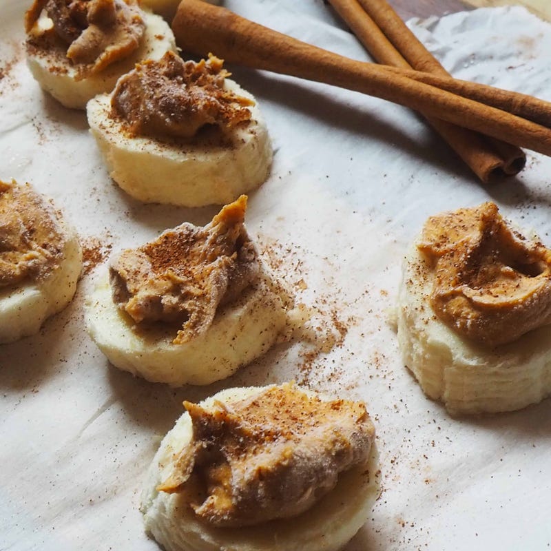 Photo of Mini Frozen PB + Banana Treats by WW