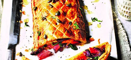 Veggie wellington