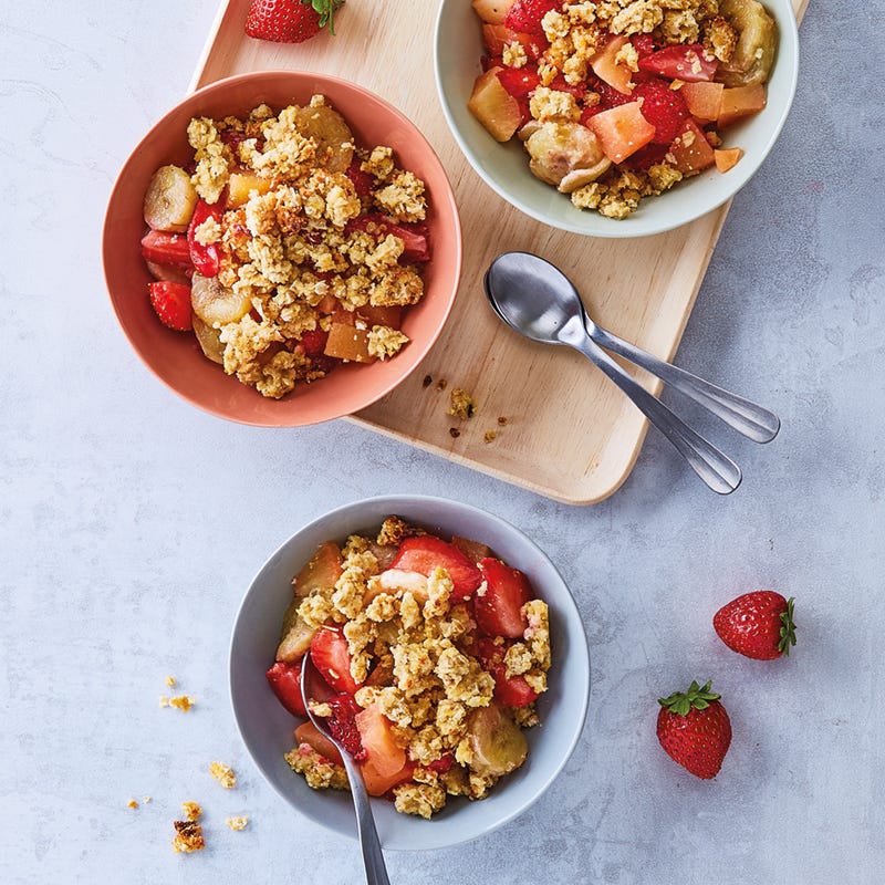 Crumble mit Früchten