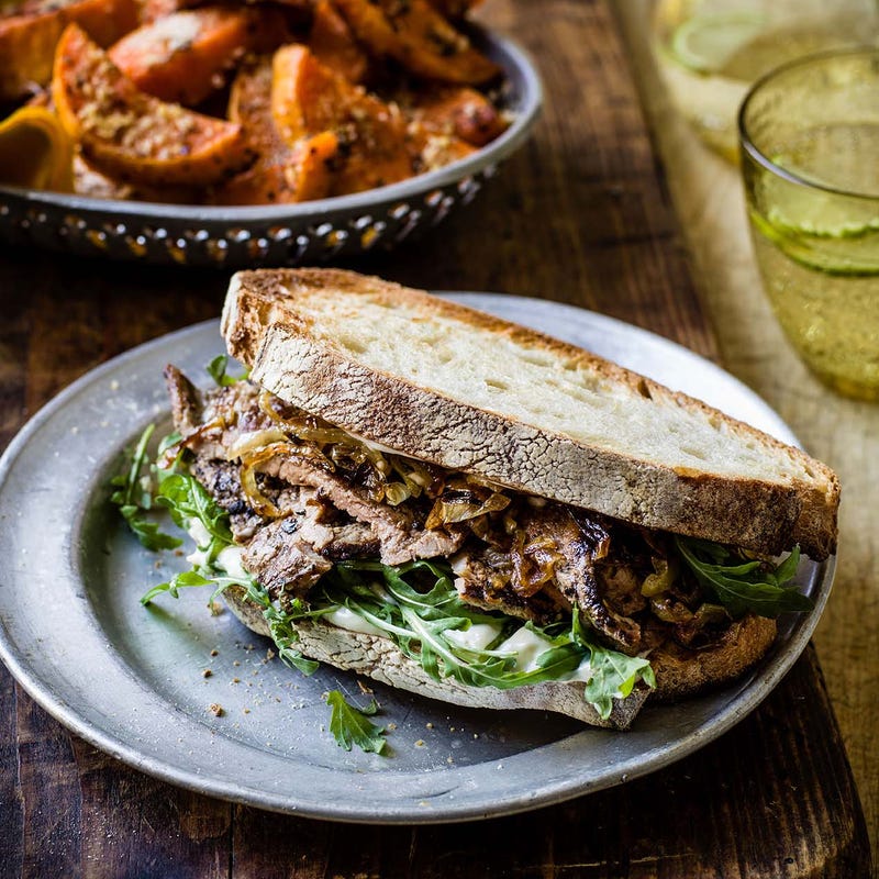 Photo of Steak & caramelised onion sandwiches by WW