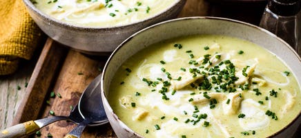 Chicken & broccoli soup