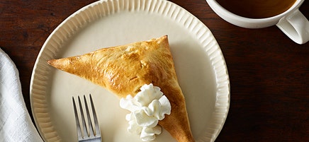 Two-Ingredient-Dough Apple Turnover