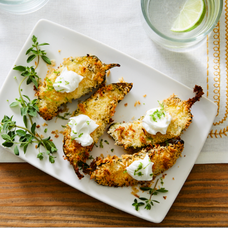 Photo of Cat Cora's baked jalapeño poppers by WW