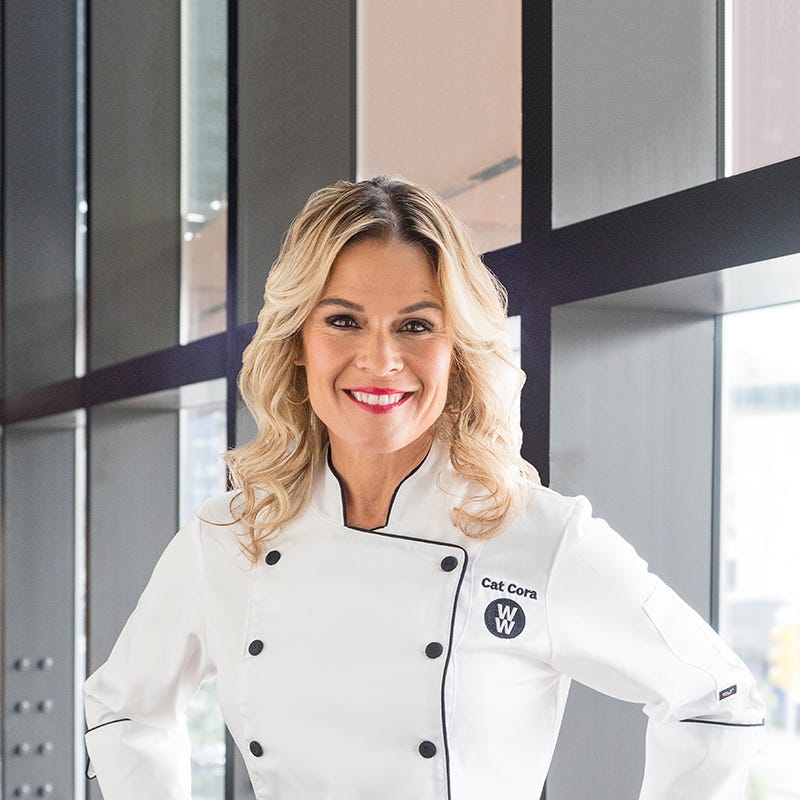 Photo of Cat Cora's chopped vegetable salad by WW