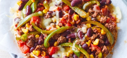 Blitzpizza con Carne