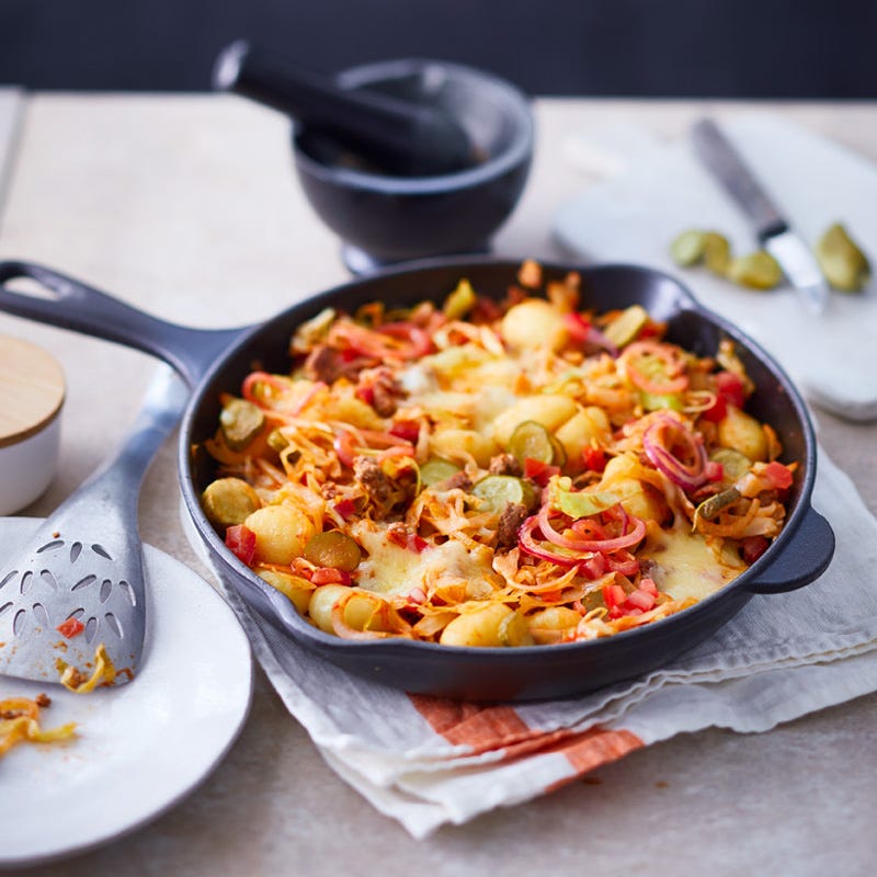 Cheeseburger Gnocchi