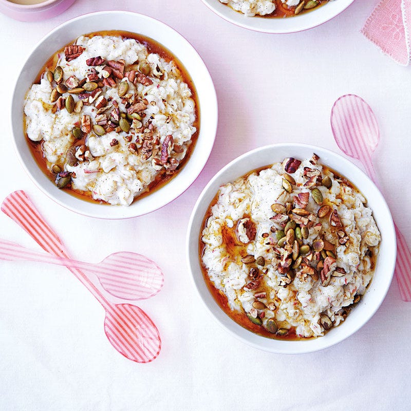 Apfel-Porridge