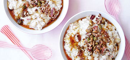 Apfel-Porridge