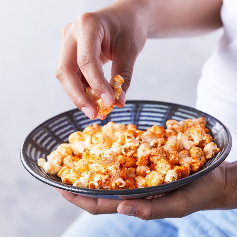 Salziges Popcorn