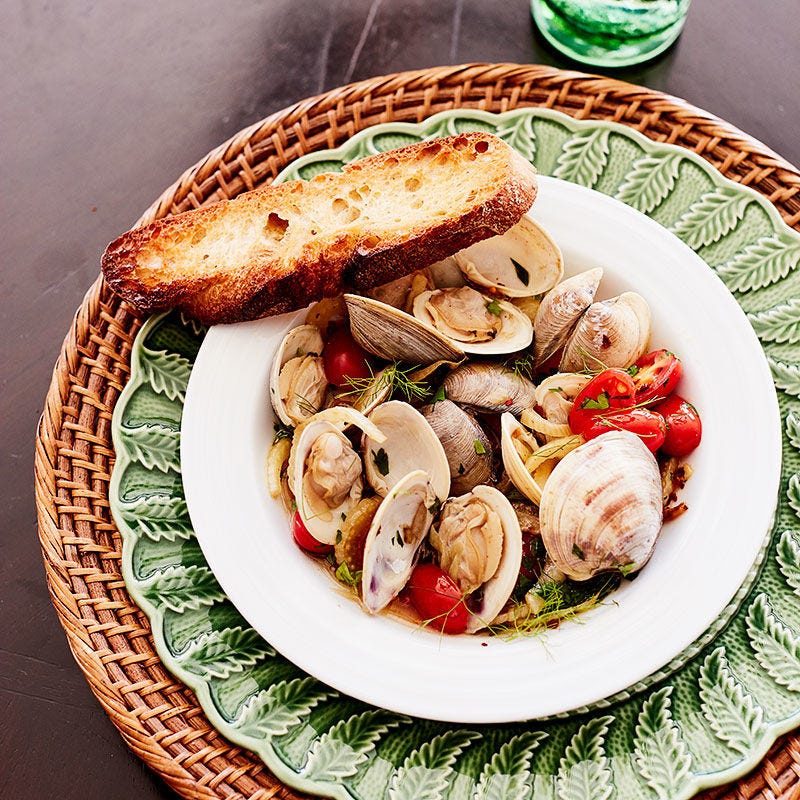 Photo de Chaudrée de palourdes au fenouil et aux tomates par WW