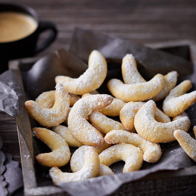 Klassische Vanillekipferl