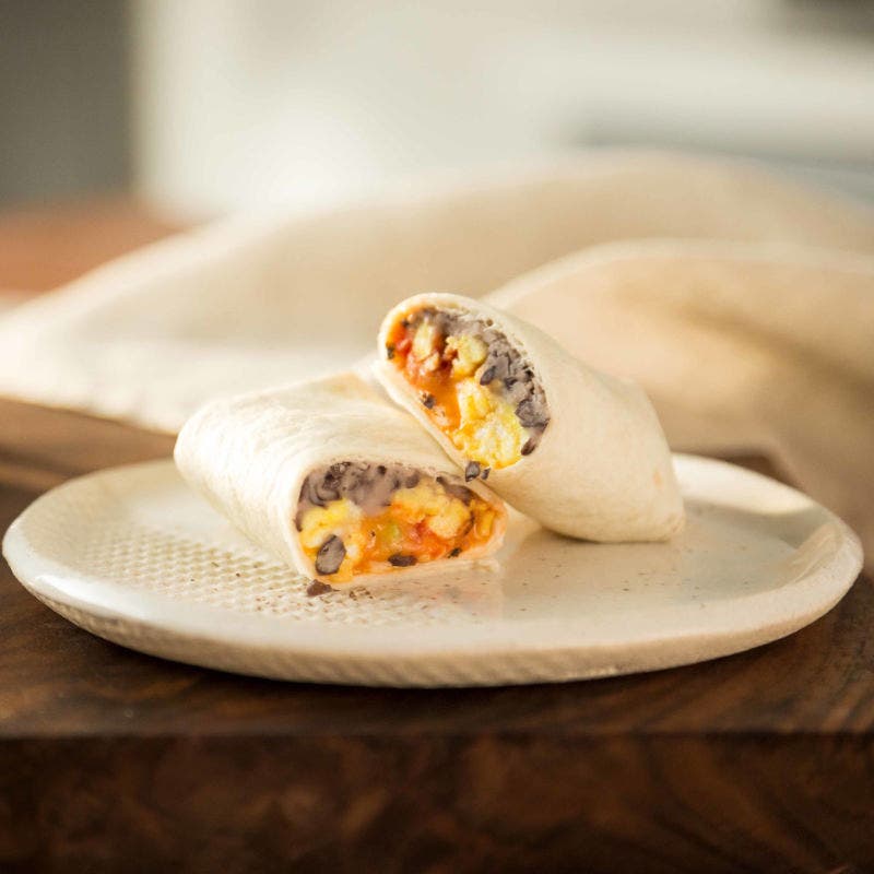 Burritos déjeuner congelables