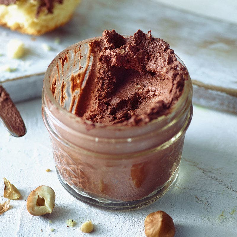 Pâte noisette et cacao