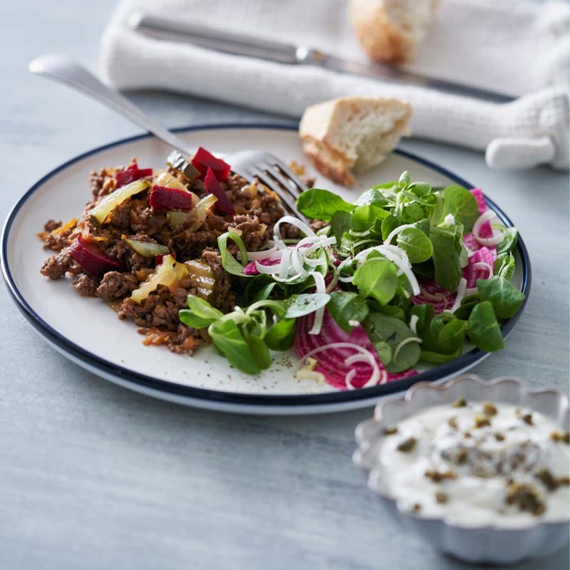 ViktVäktarna - Färs med inlagda rödbetor och gurka