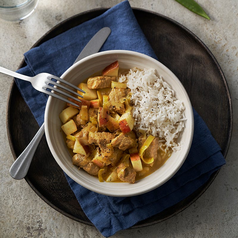 ViktVäktarna - Skinkgryta med curry och äpple