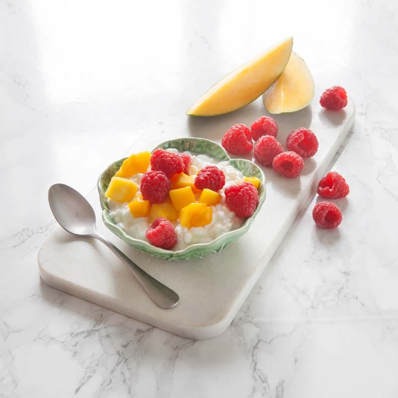 ViktVäktarna - Cottage cheese med hallon och mango