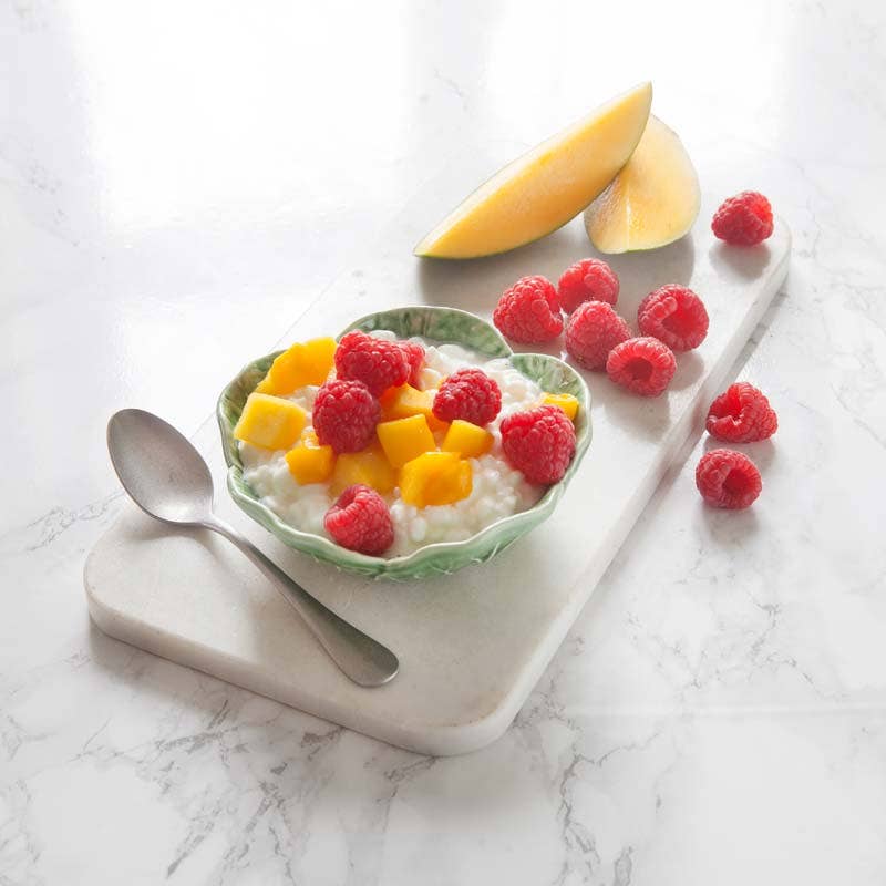 ViktVäktarna - Cottage cheese med hallon och mango