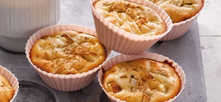 Saftige Birnenmuffins