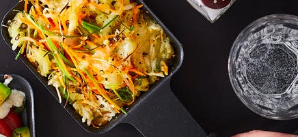 Rösti-Karotten-Raclette