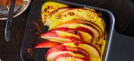 Cremige Apfel-Zimt-Pfännchen