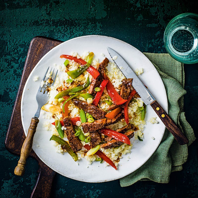 Photo of Mixed pepper & beef stir-fry by WW