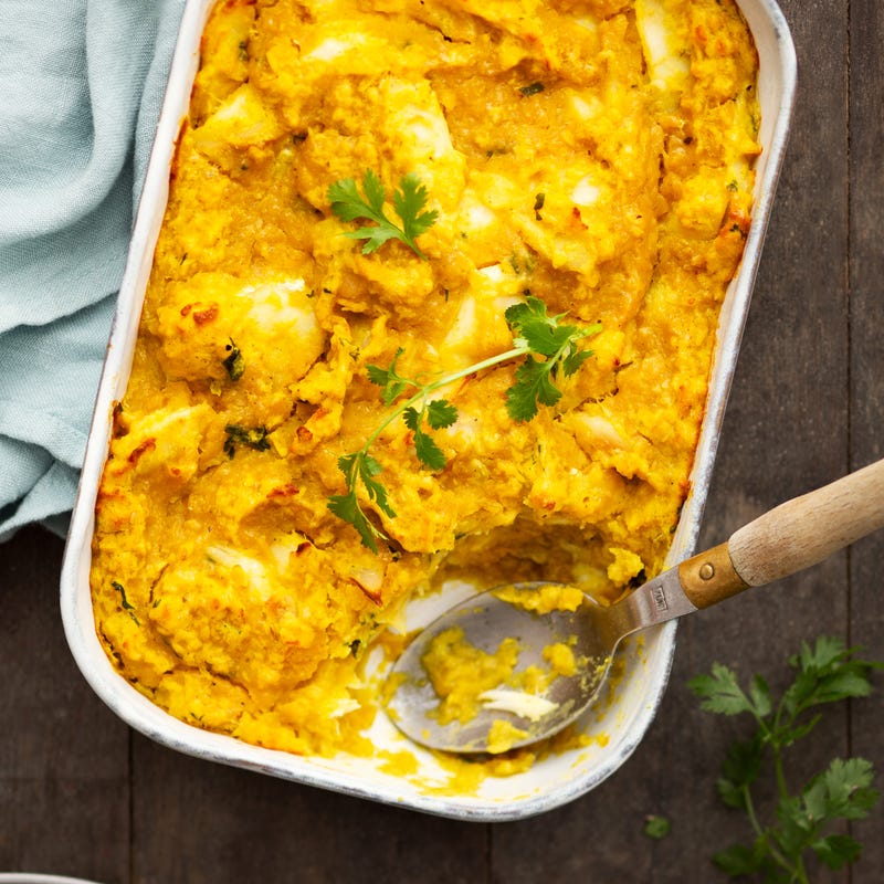 Photo de/du Brandade corail au curry par WW