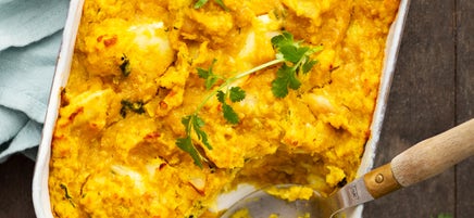 Brandade corail au curry