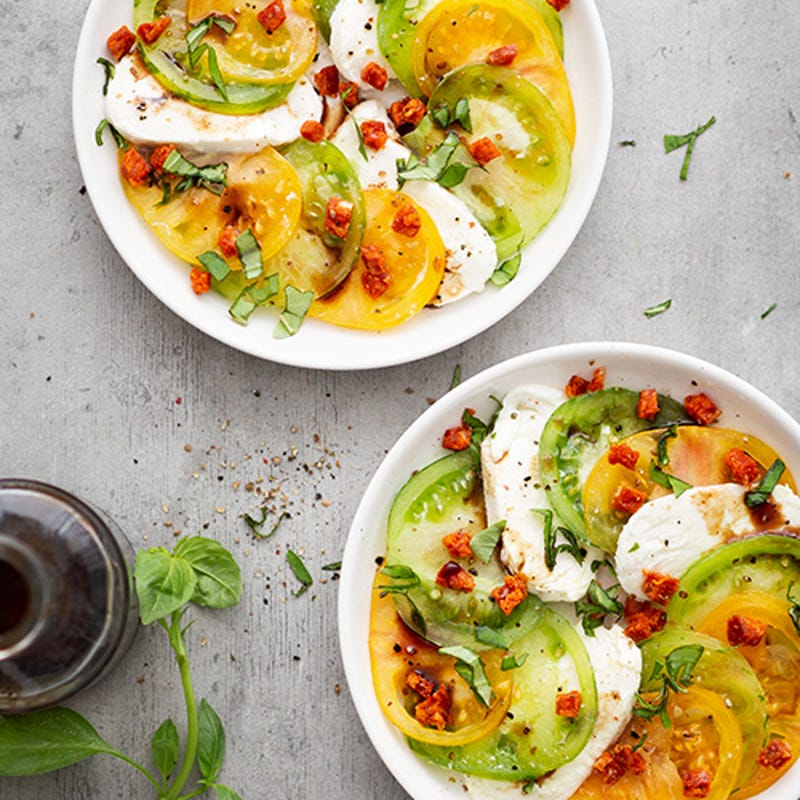 Photo de/du Tomates mozza bicolores par WW