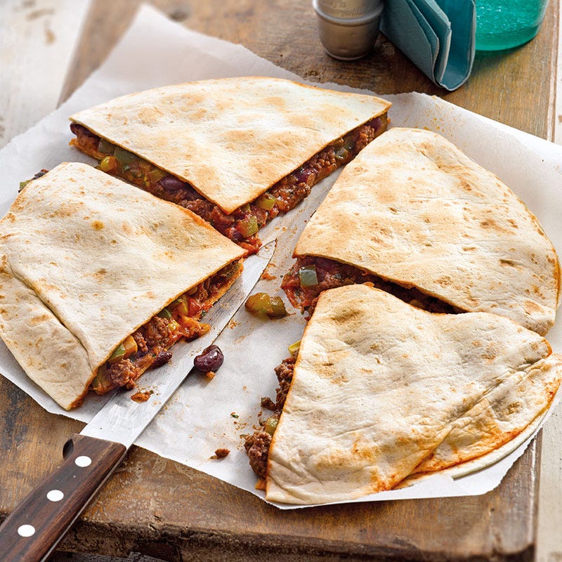 Schnelle Quesadilla