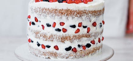 Festliche Beerentorte
