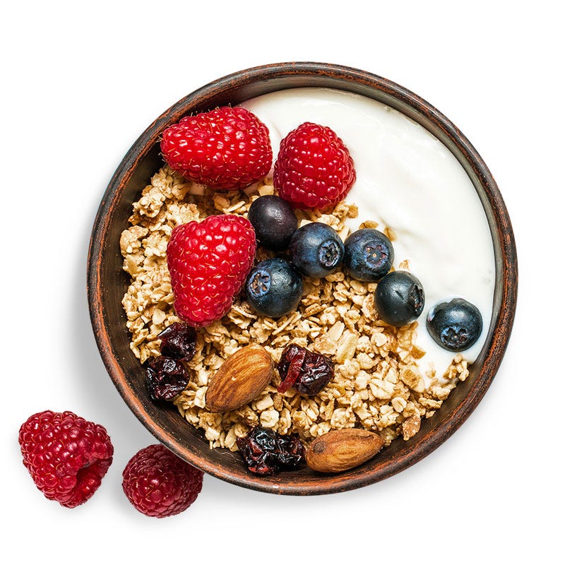 Photo of Fruit, yoghurt and muesli by WW