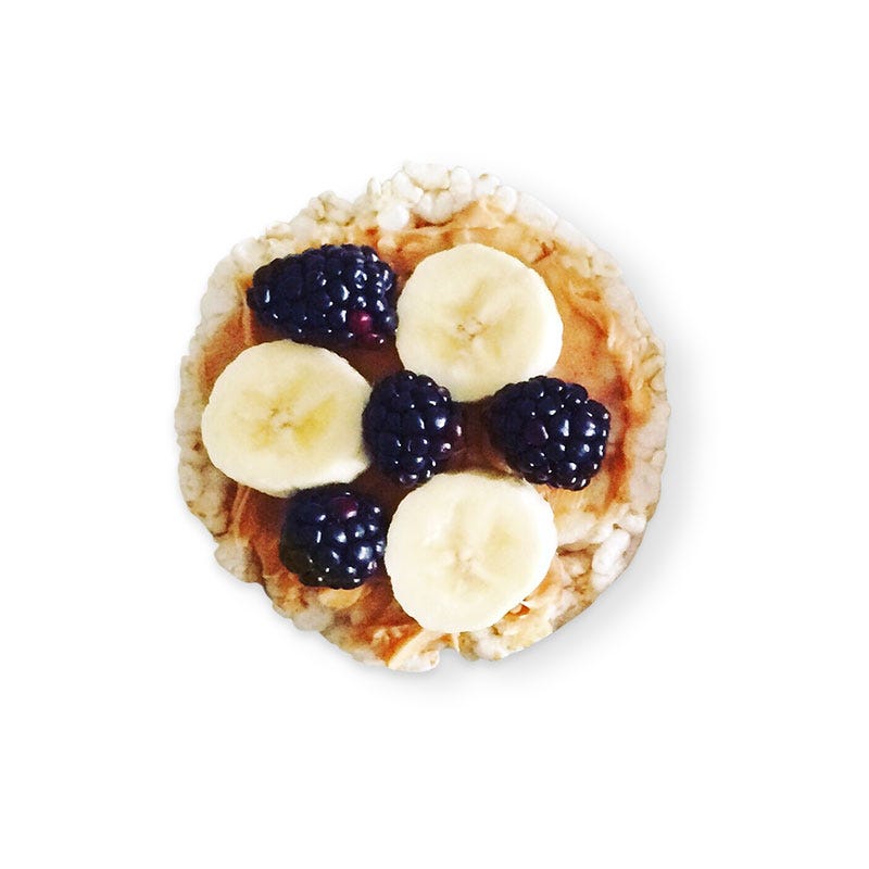 Photo of Fruit topped rice thin by WW