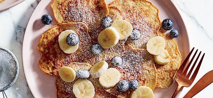 Banana flourless pancakes