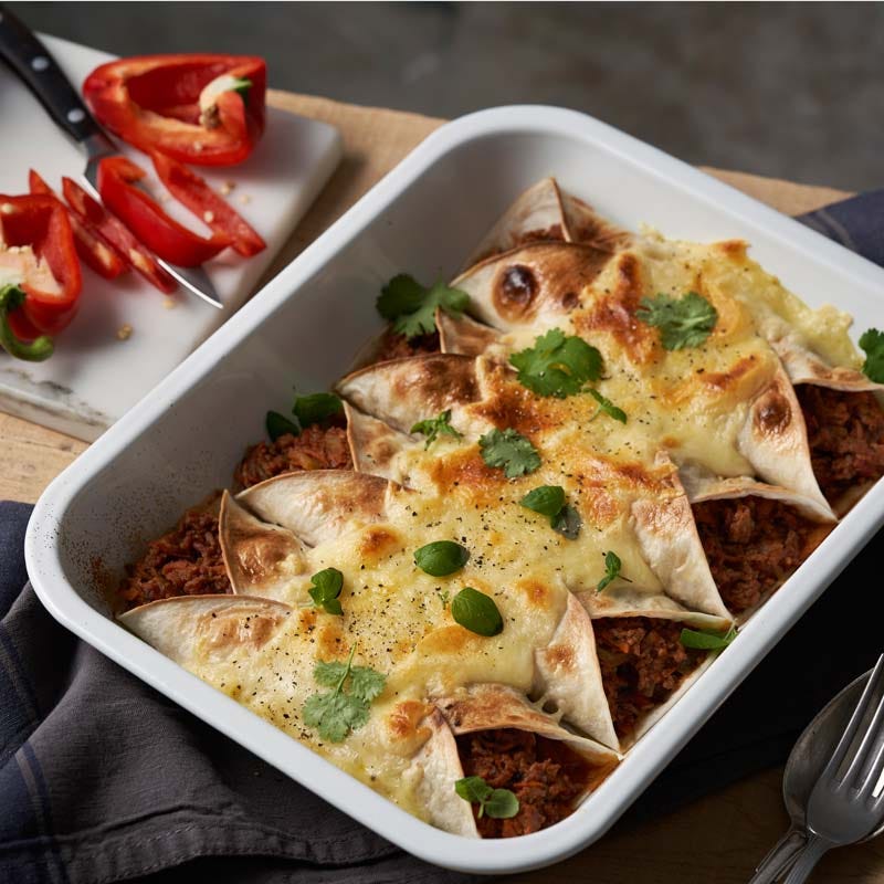 ViktVäktarna - Köttfärsfyllda tortillas