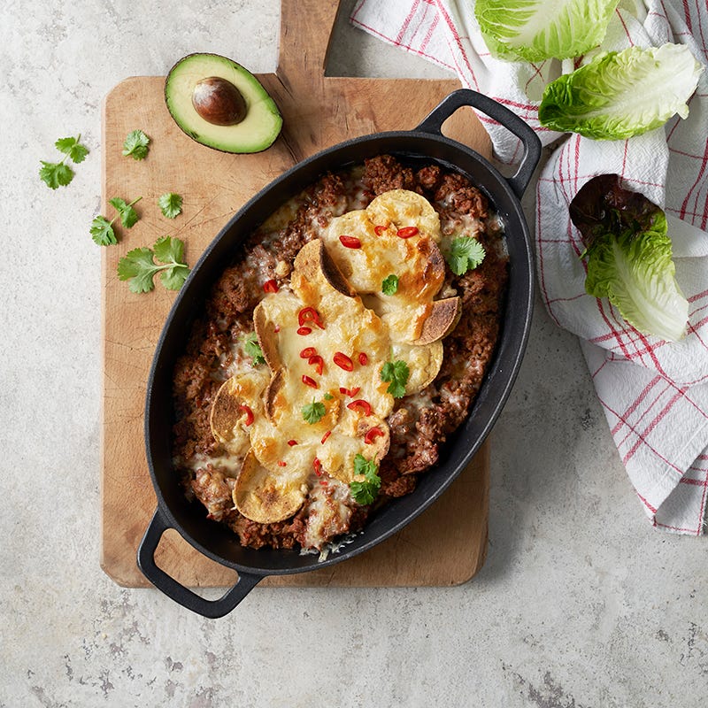 ViktVäktarna - Tacogratäng med nachostäcke