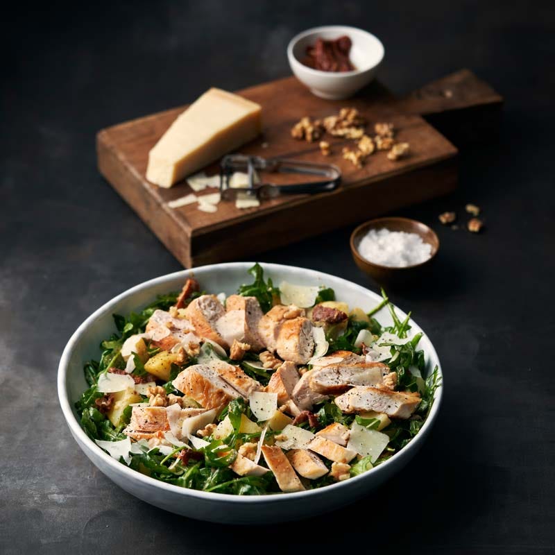 ViktVäktarna - Kyckling- och potatissallad med soltorkade tomater