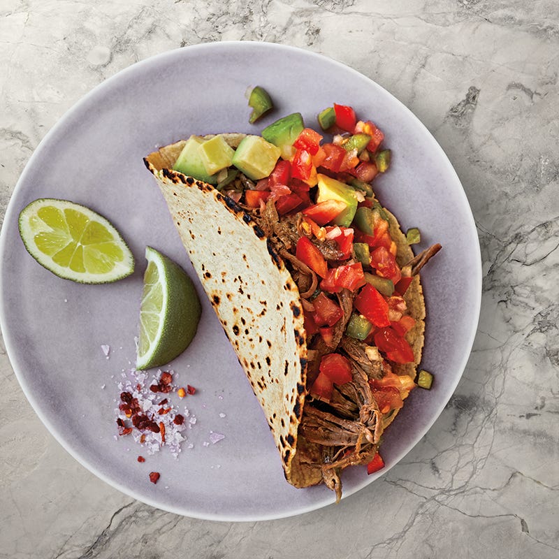 Beef Carnitas Tacos