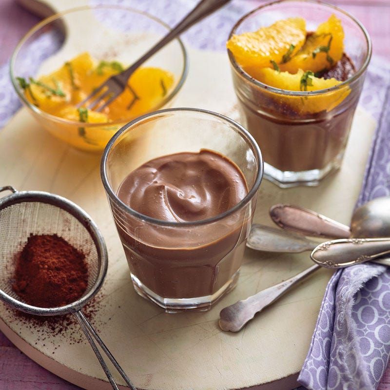 Cremige Mousse au chocolat