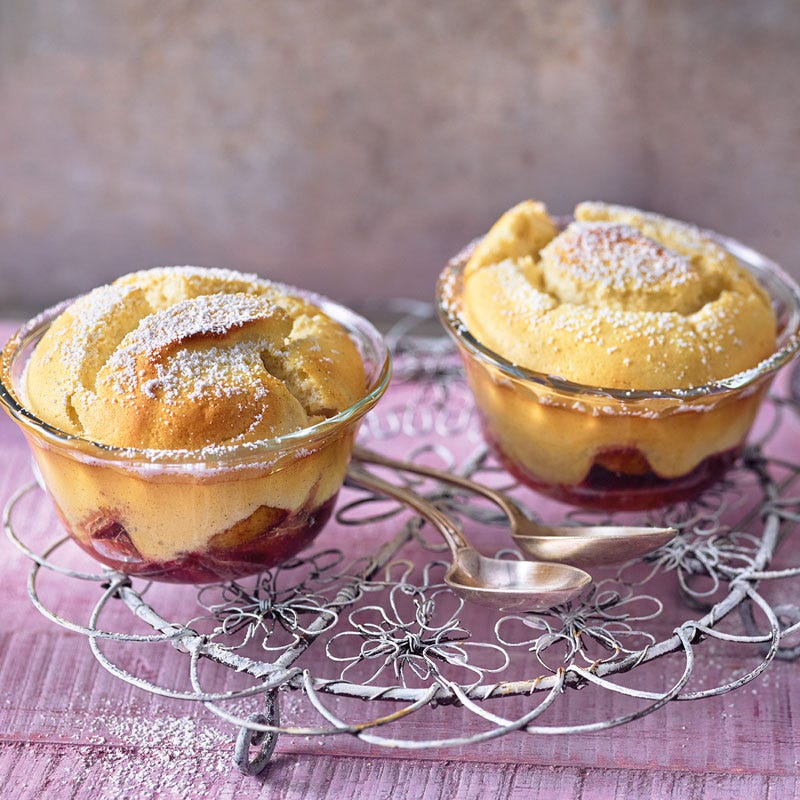 Zwetschgen-Soufflé