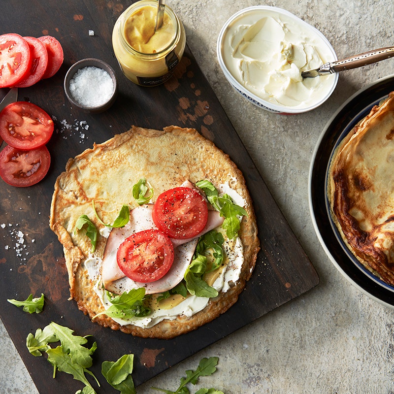ViktVäktarna - Fyllda pannkakor med kalkon och färskost