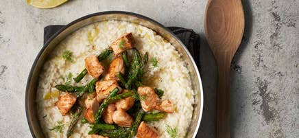 Risotto med lax