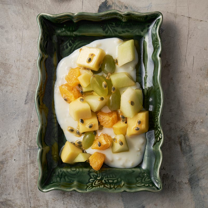 ViktVäktarna - Färsk frukt med ingefärskräm