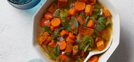Kale and Roasted Butternut Squash Soup