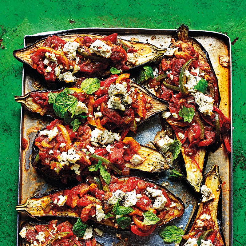 Gefüllte Auberginen türkische Art