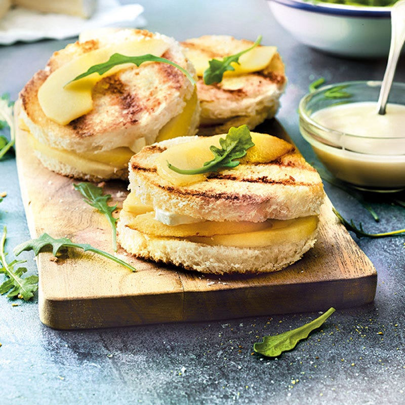 Sandwich "Croque Normand"